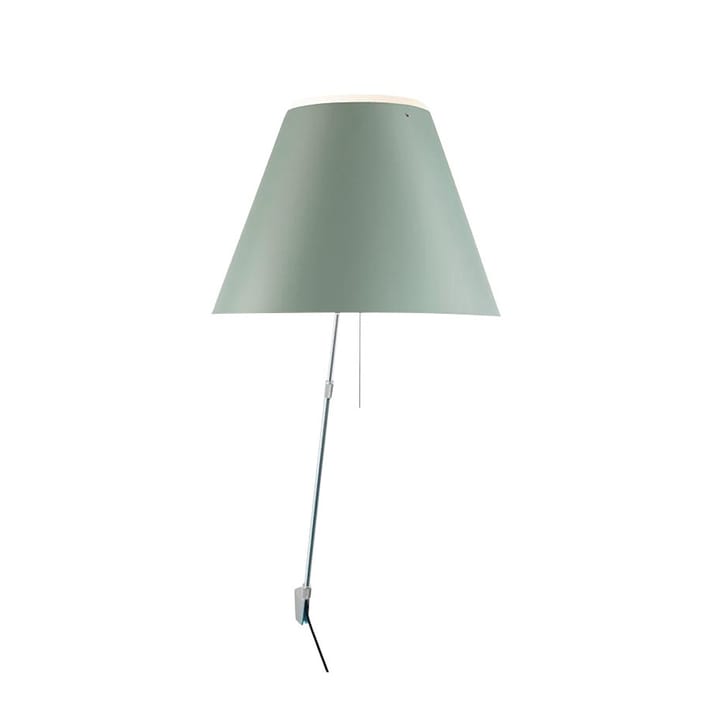 Costanza D13 a vägglampa, comfort green Luceplan