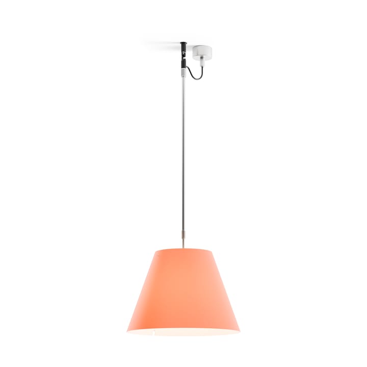 Costanza D13 s pendant lamp, Edgy pink Luceplan
