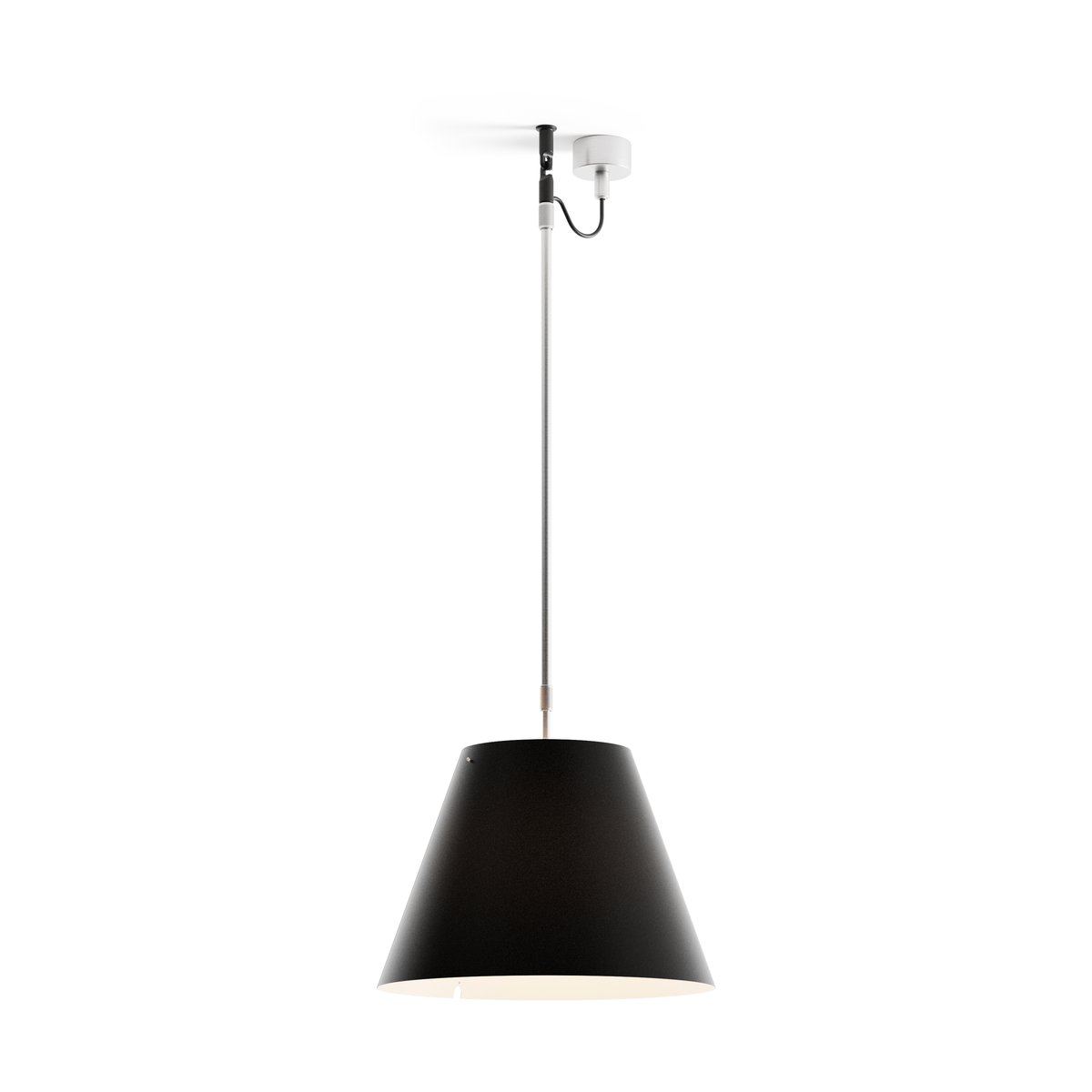 Luceplan Costanza D13 s pendant lamp Liquorice