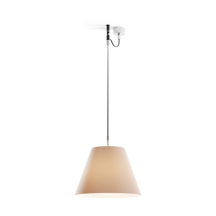 Costanza D13 s pendant lamp, Shaded stone Luceplan