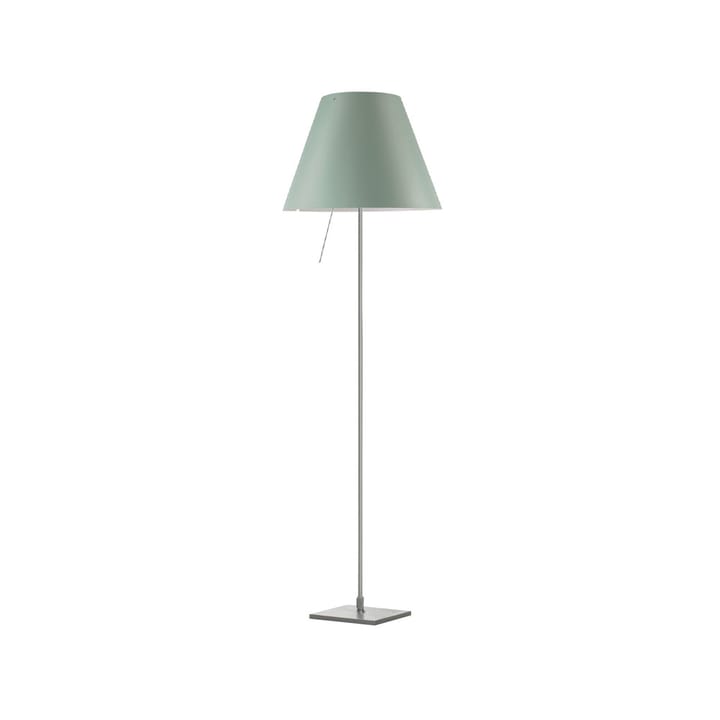 Costanza D13 t.i.f. floor lamp, Comfort green Luceplan