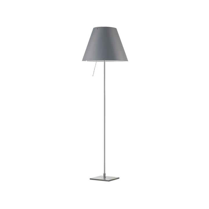 Costanza D13 t.i.f. floor lamp, Concrete Luceplan