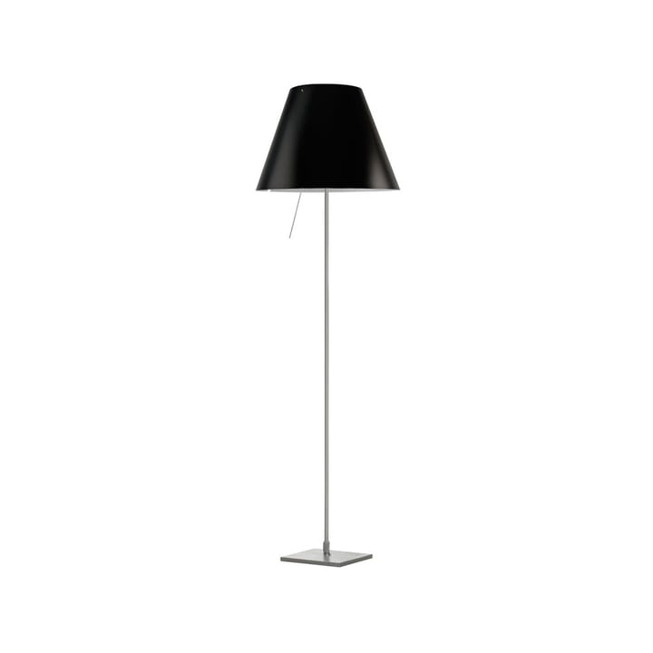 Costanza D13 t.i.f. floor lamp, Liquorice Luceplan