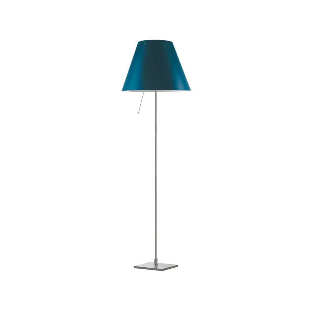 Luceplan Costanza D13 t.i.f. floor lamp Petroleum blue