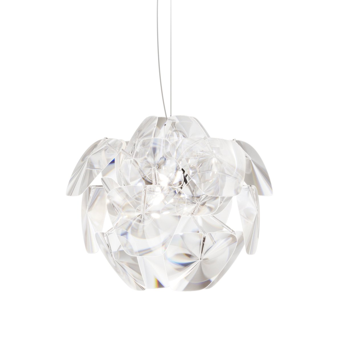 Luceplan Hope D66/12 pendant lamp Transparent