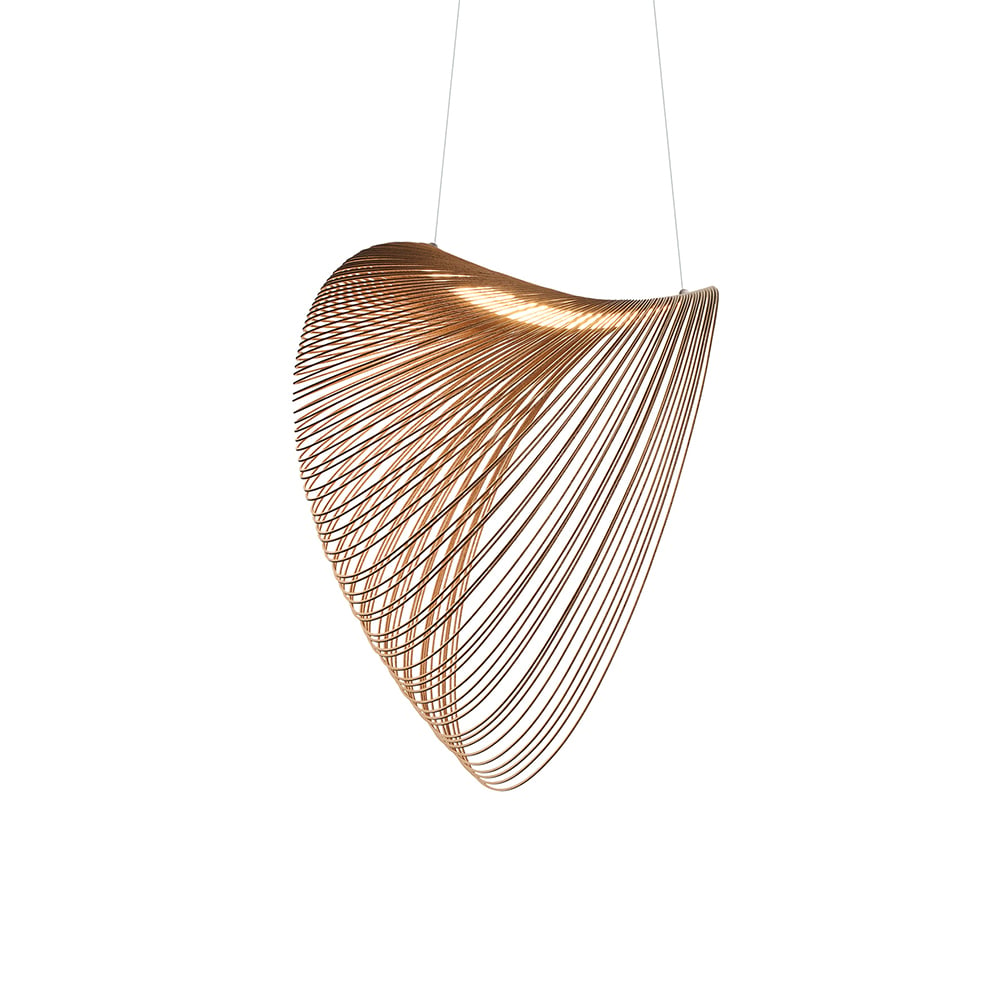 Luceplan Illan pendant lamp Birch, ø80cm