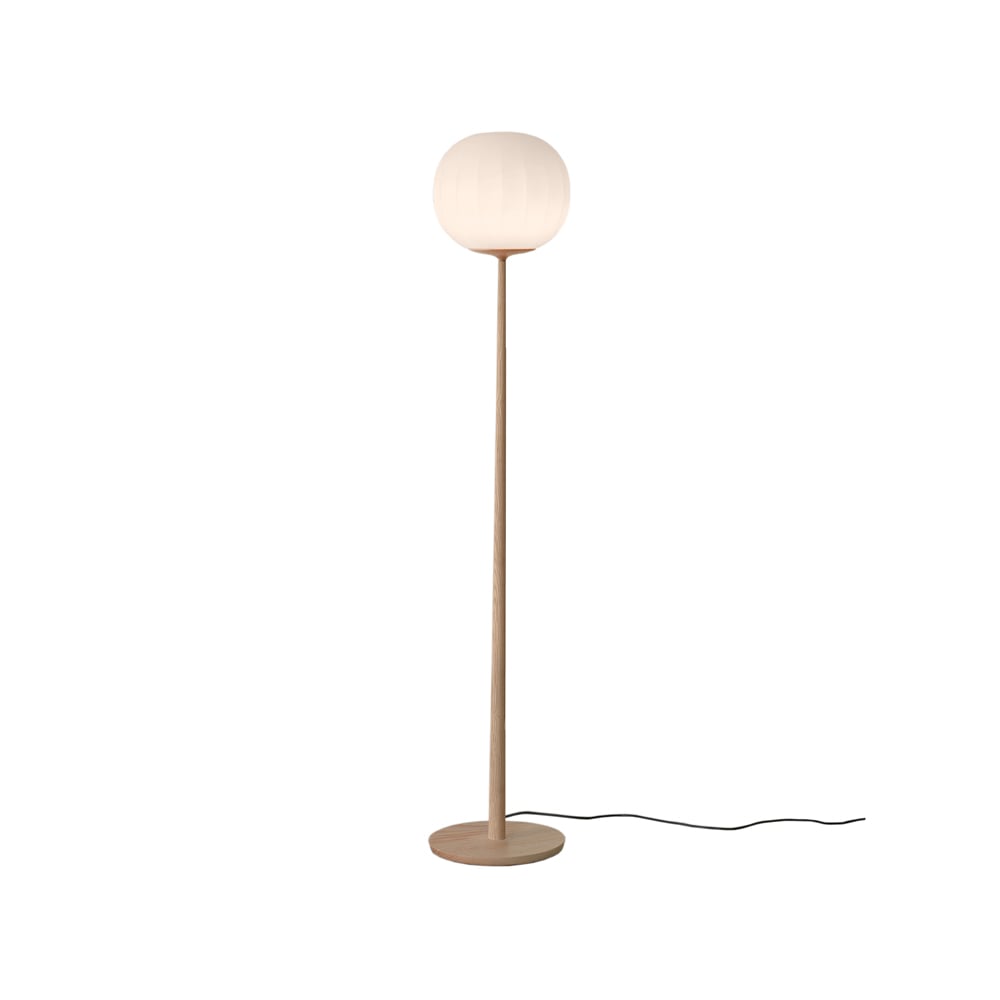 Luceplan Lita floor lamp Ø30 cm, ash stand