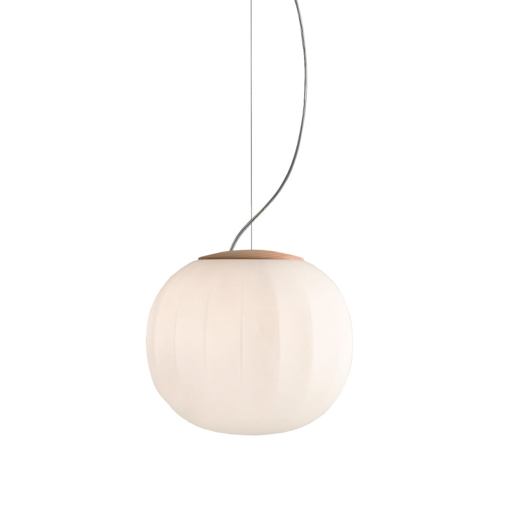 Luceplan Lita pendant lamp Ø30 cm, ash