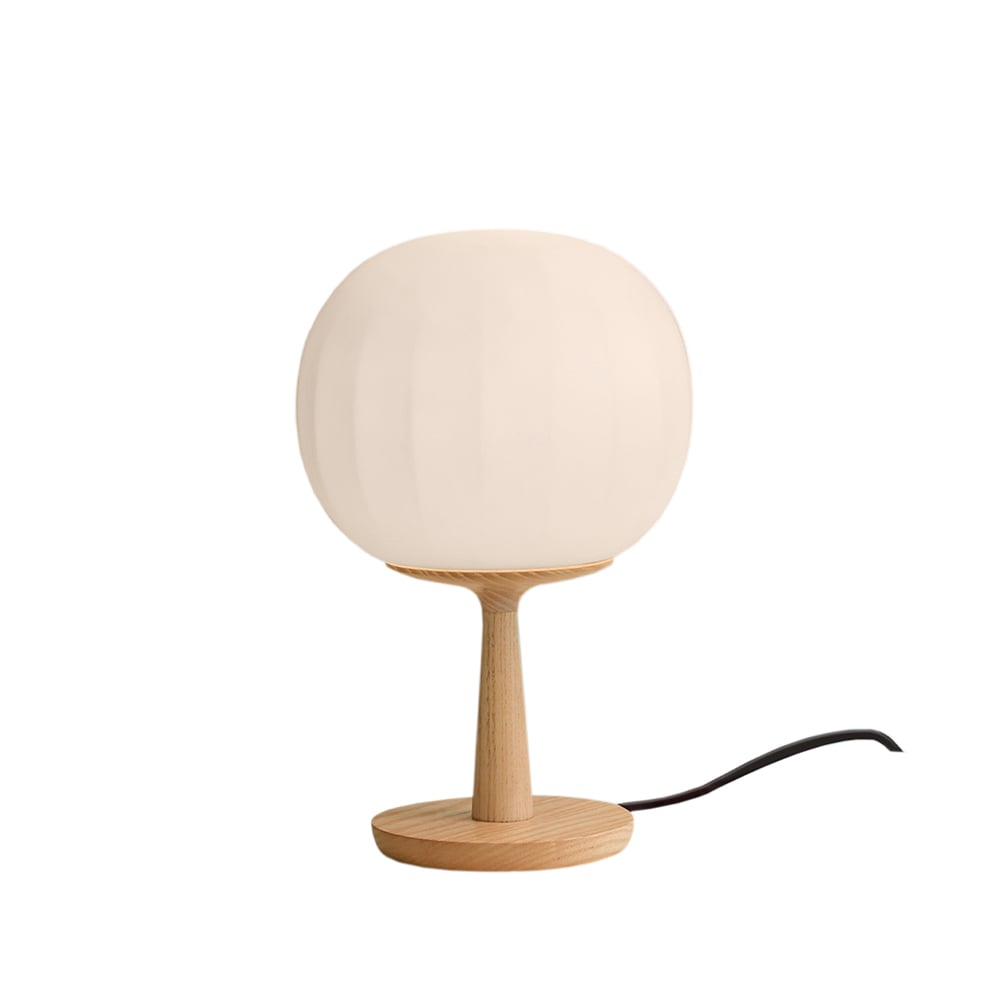 Luceplan Lita table lamp Ø18 cm, ash stand