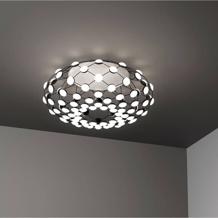 Mesh ceiling lamp, Black Luceplan