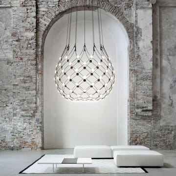 Mesh taklampa - svart, large - Luceplan