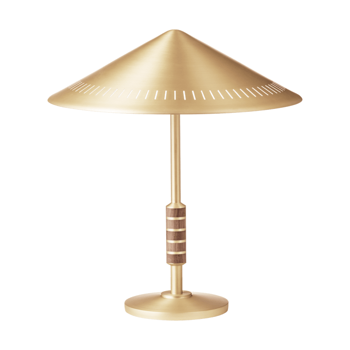 Governor 405 bordslampa, Brass-walnut LYFA