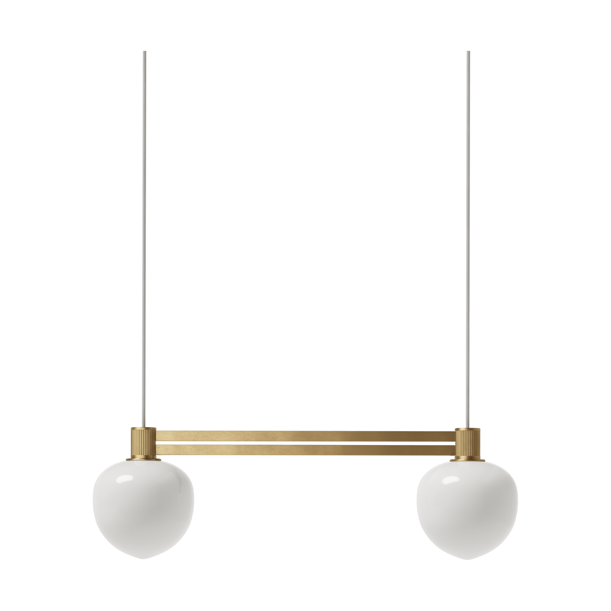 LYFA Memoir II Side By Side 120 pendant Brass