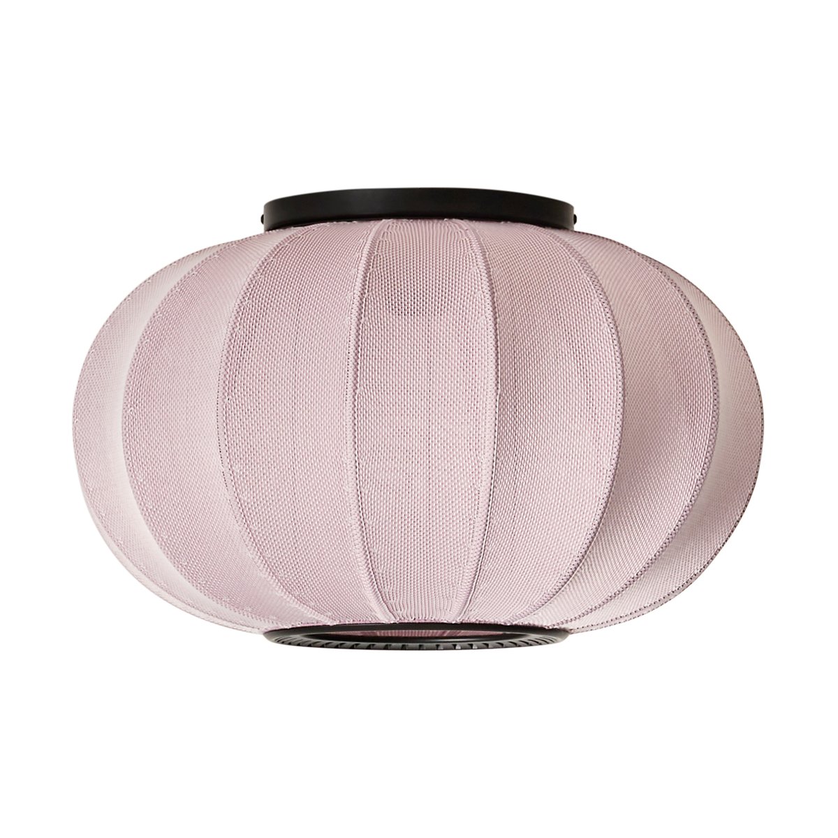 Made By Hand Knit-Wit 45 Oval wall and ceiling lamp Light pink