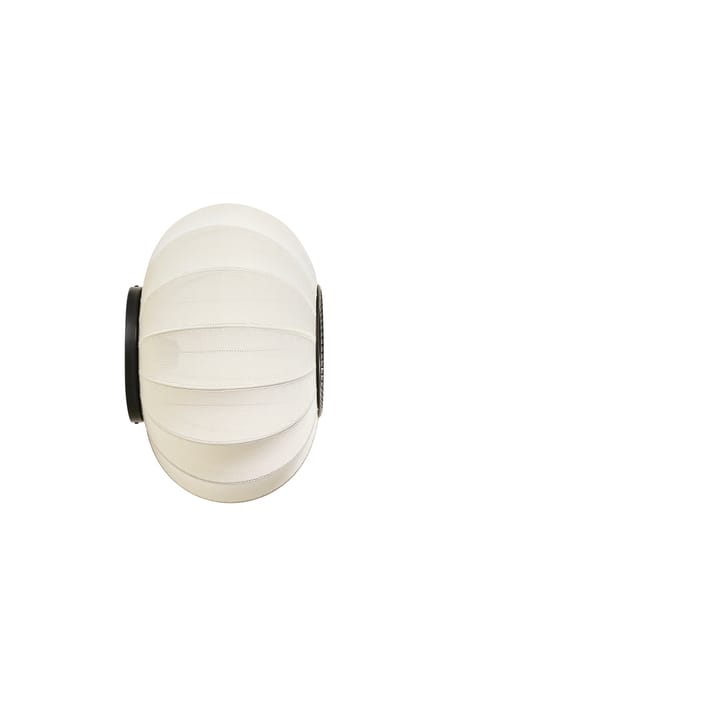 Knit-Wit 45 Oval wall and ceiling lamp, Pearl white Made By Hand