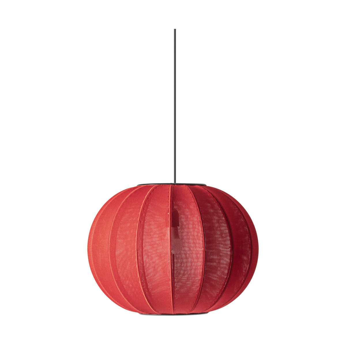 Made By Hand Knit-Wit 45 Round pendant Maple red