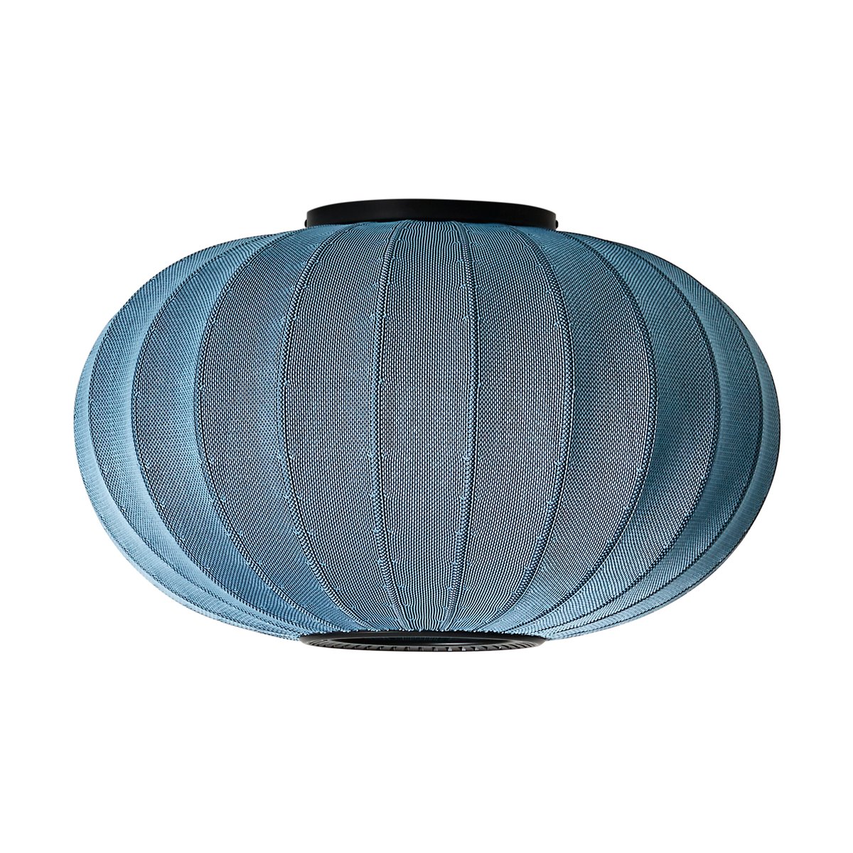 Made By Hand Knit-Wit 57 Oval wall and ceiling lamp Blue stone