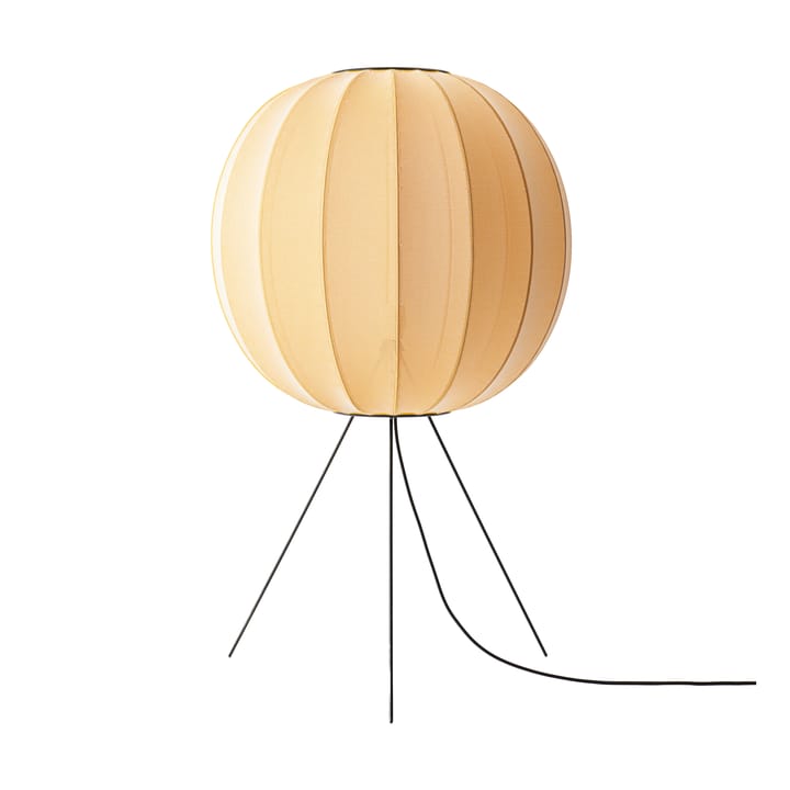 Knit-Wit 60 Round Medium floor lamp, Sunrise Made By Hand