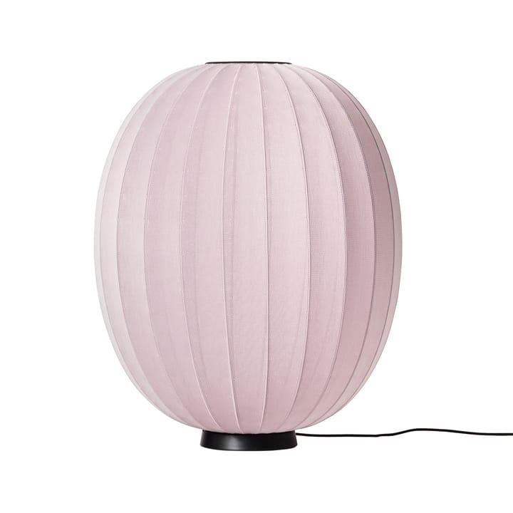 Knit-Wit 65 High Oval Level floor lamp, Light pink Made By Hand