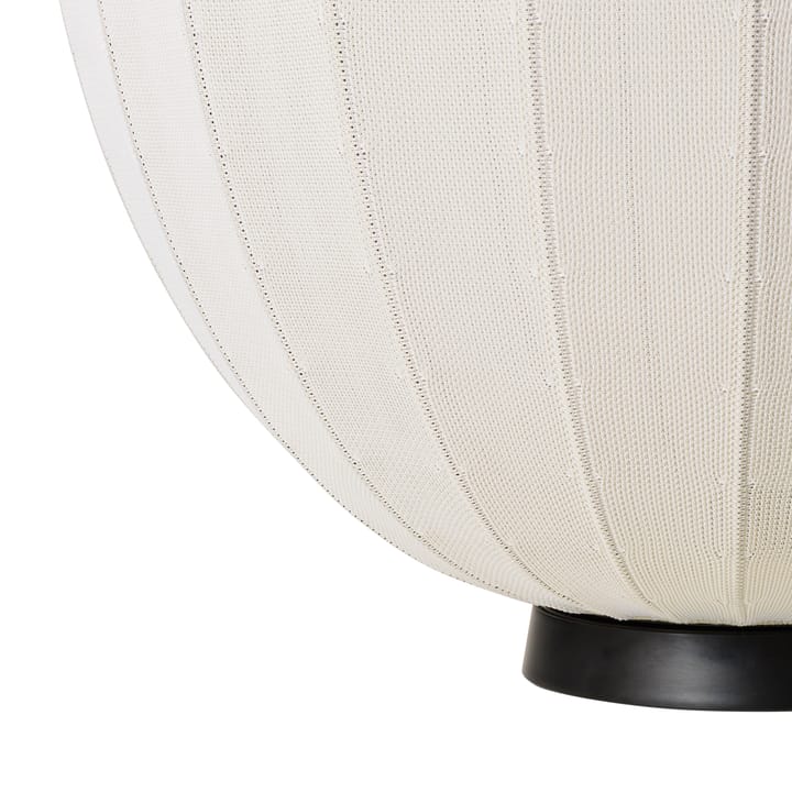 Knit-Wit 65 High Oval Level floor lamp, Pearl white Made By Hand