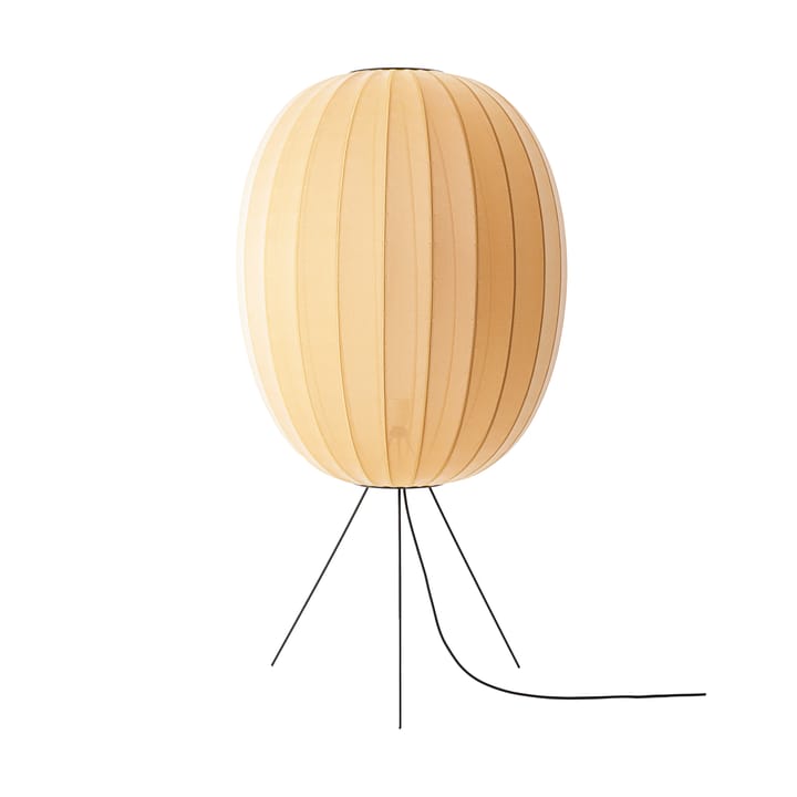 Knit-Wit 65 High Oval Medium floor lamp, Sunrise Made By Hand