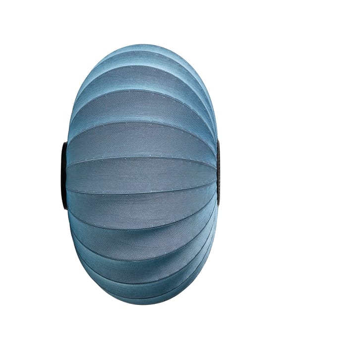 Knit-Wit 76 Oval wall and ceiling lamp, Blue stone Made By Hand