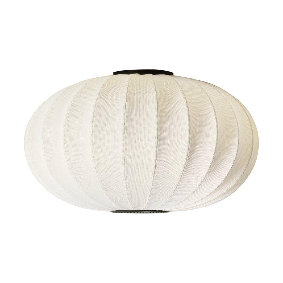 Made By Hand Knit-Wit 76 Oval wall and ceiling lamp Pearl white