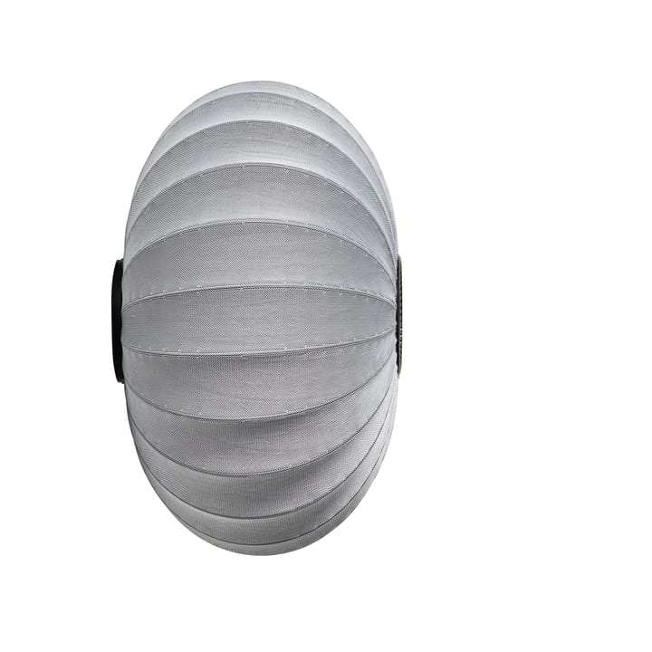 Knit-Wit 76 Oval wall and ceiling lamp, Silver Made By Hand