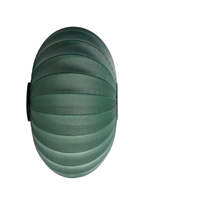 Knit-Wit 76 Oval wall and ceiling lamp, Tweed green Made By Hand