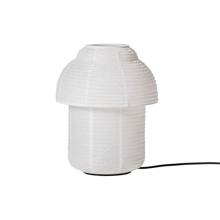 Papier Double bordslampa Ø30 cm, White Made By Hand