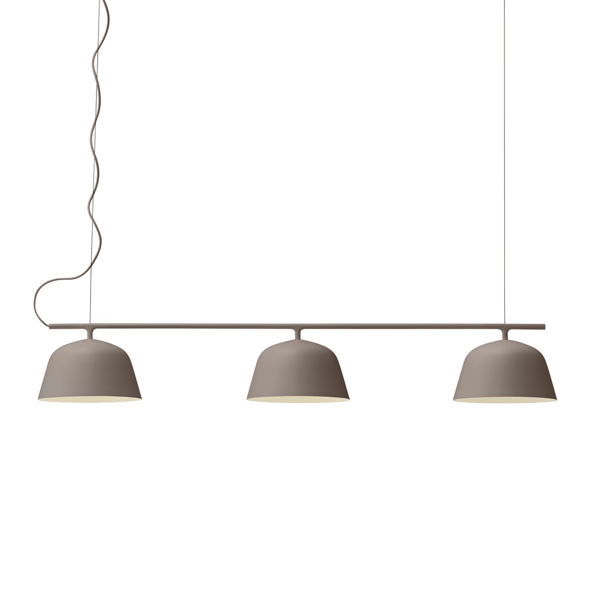 Muuto Ambit Rail Pendelleuchte Taupe