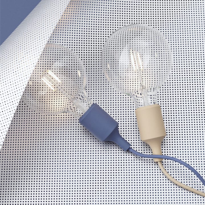 E 27 Lamp Pendelleuchte, Pale blue Muuto