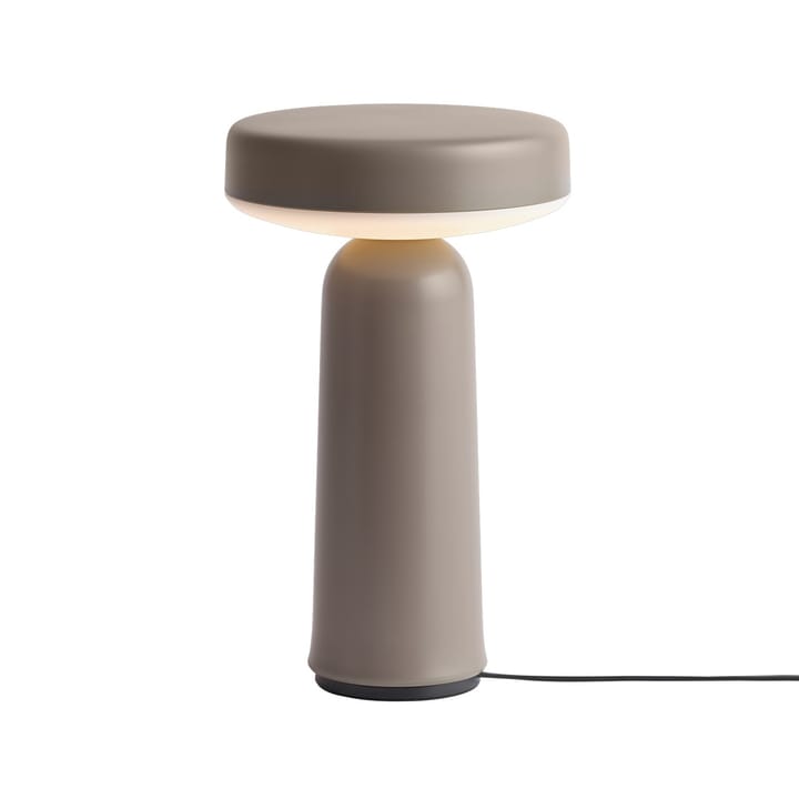 Ease portabel bordslampa 21,5 cm, Taupe Muuto