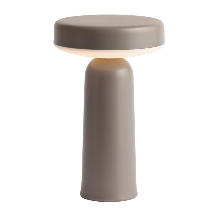 Ease portable table lamp 21.5 cm, Taupe Muuto