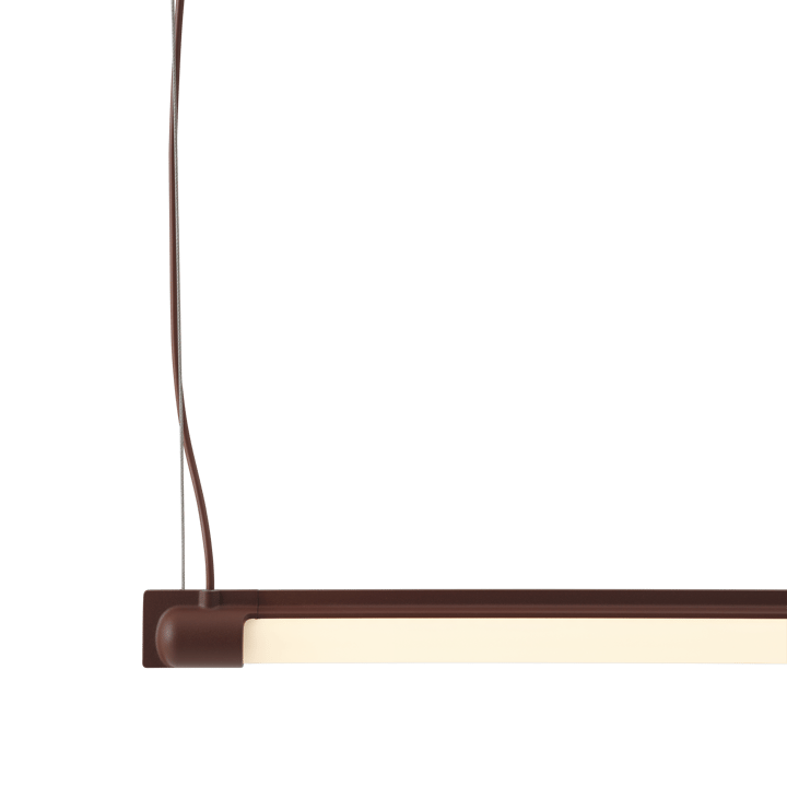 Fine Suspension Lamp 120 cm, Deep Red Muuto