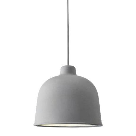 Grain taklampa, grå Muuto