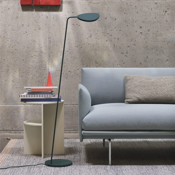 Leaf golvlampa, Dark green Muuto