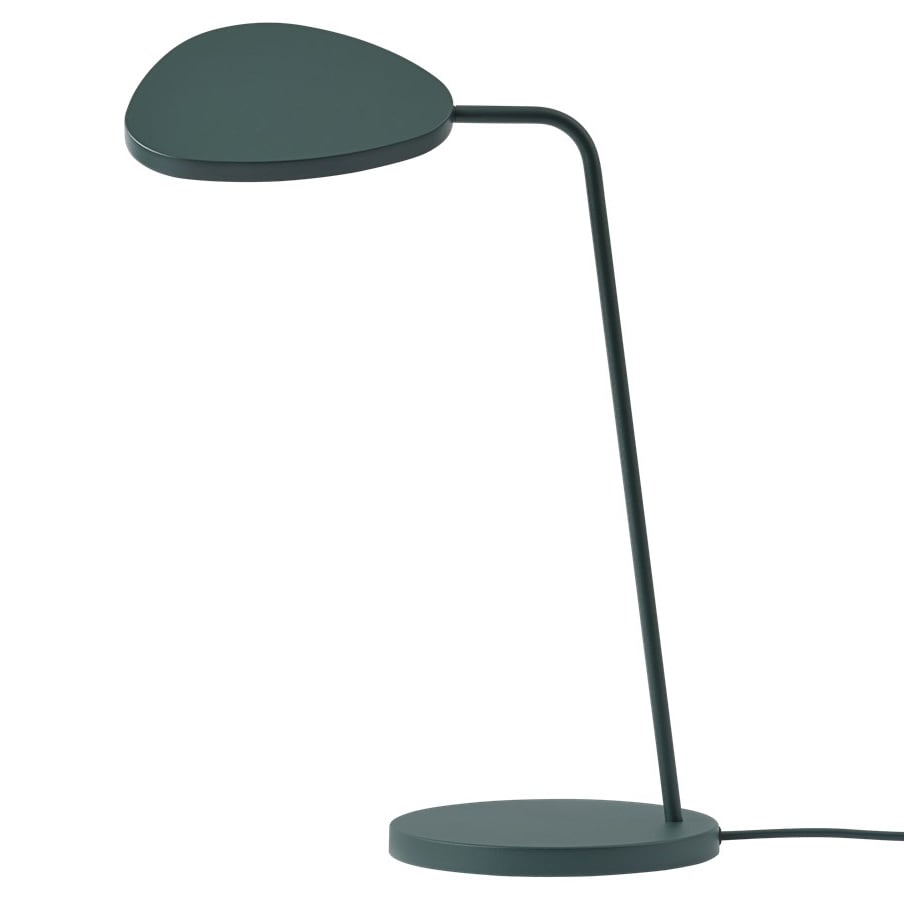 Muuto Leaf table lamp white Dark green