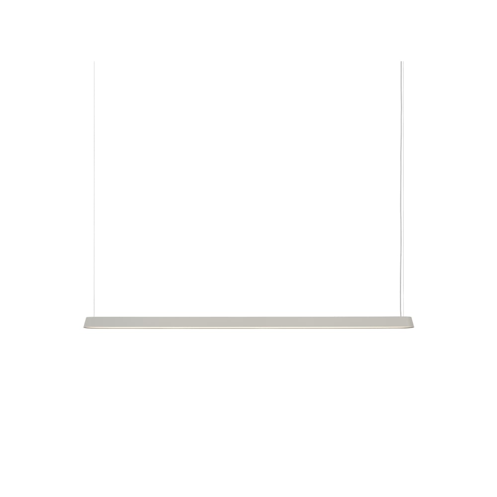 Muuto Linear pendant lamp Grey, 169,2 cm