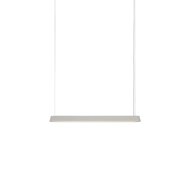 Linear pendel, grey, 87,2 cm Muuto