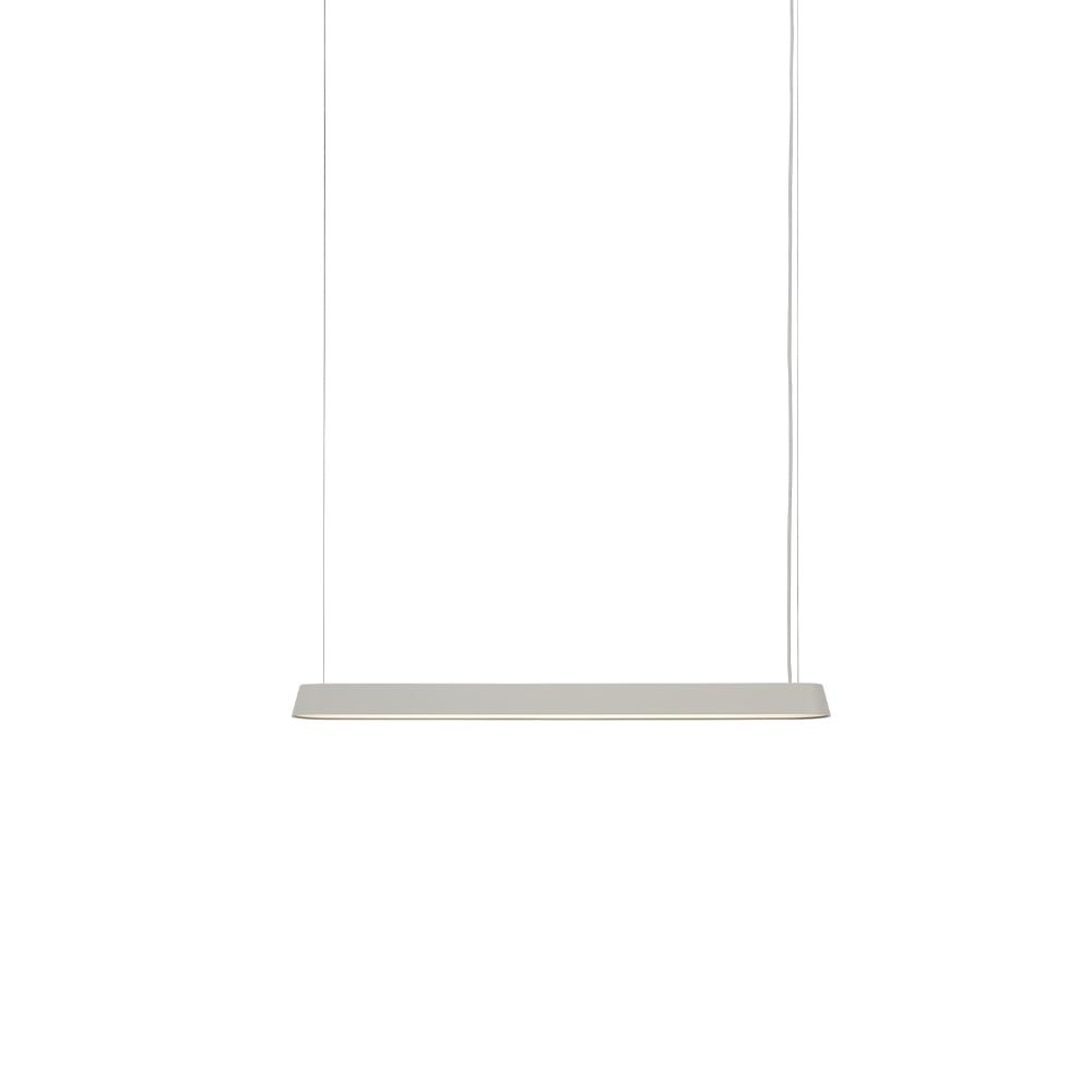 Muuto Linear Pendelleuchte Grey, 87,2cm