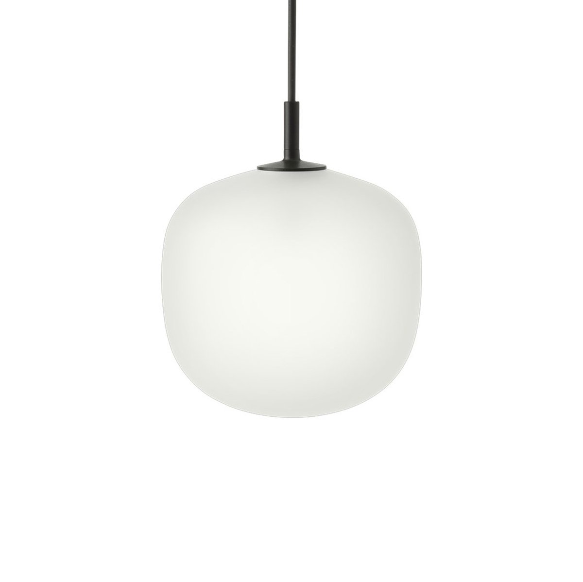 Muuto Rime pendant lamp Ø18 cm Black