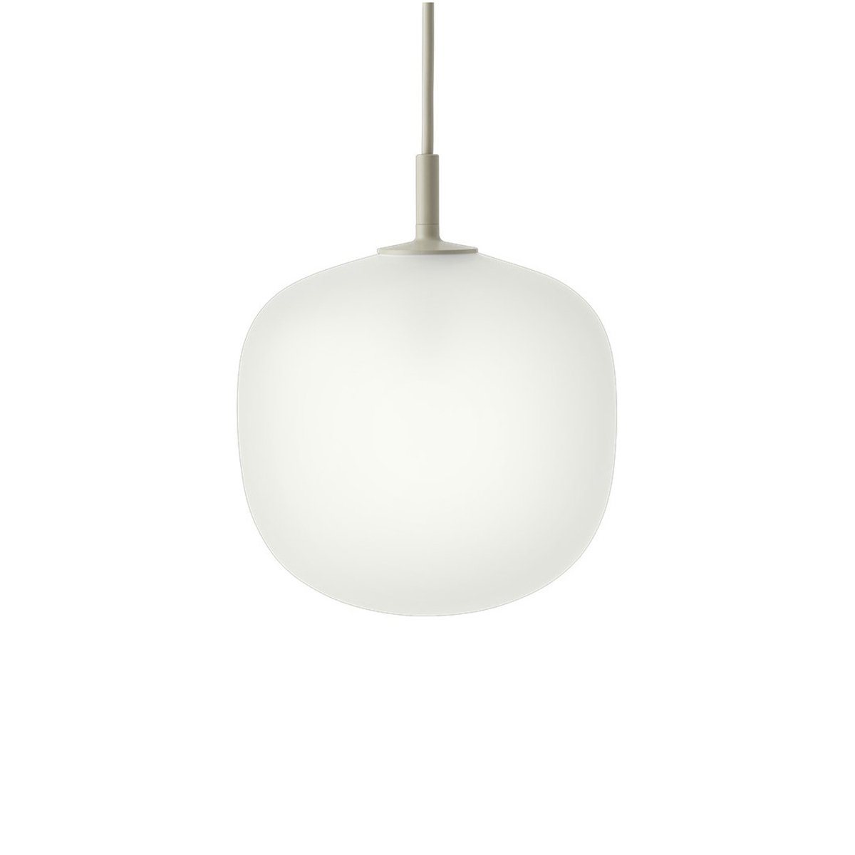 Muuto Rime pendant lamp Ø18 cm Grey