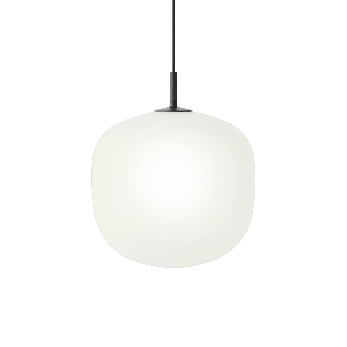 Muuto Rime Pendelleuchte Ø25cm Schwarz