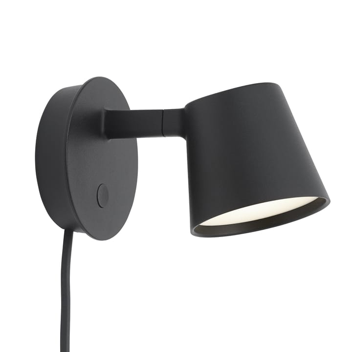 Tip vägglampa, Black Muuto