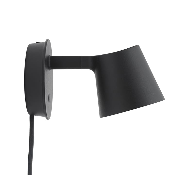 Tip vägglampa, Black Muuto