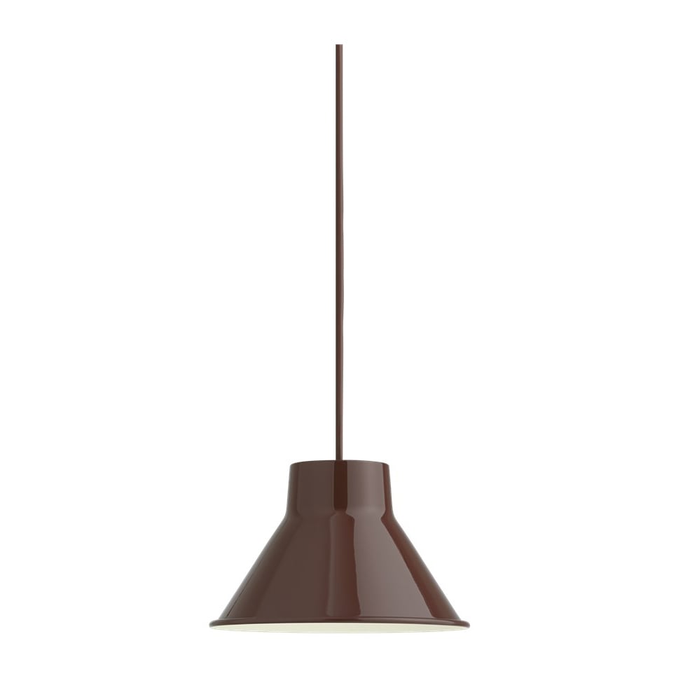 Muuto Top ceiling lamp Ø21 cm Deep red