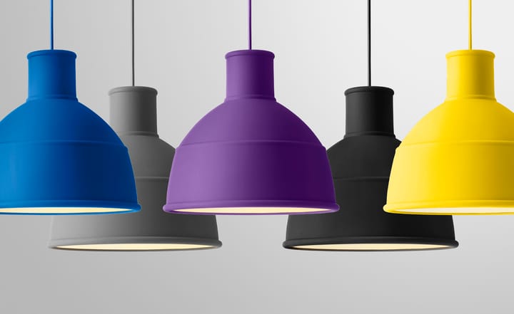 Unfold lampa, grå Muuto