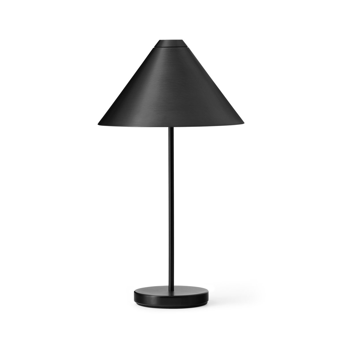 New Works Brolly portable table lamp Steel black