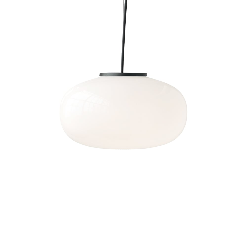 New Works Karl-Johan Large pendant lamp Ø40 cm Opal white